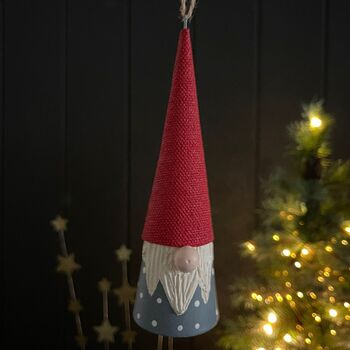 Tomte Gnome Single Hanging Decoration, 2 of 8