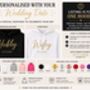 Hubby Or Wifey Hoodie Personalised With Your Wedding Date, thumbnail 5 of 5
