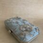 Blue Embroidered Rectangular Clutch Bag, thumbnail 9 of 9