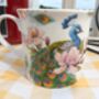 Set Of Four Gift Boxed Palace Mugs In Peacock Design, thumbnail 8 of 8