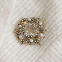 Golden Wreath Brooch, thumbnail 1 of 5