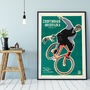 Sporting Fever' Bicycle Poster, thumbnail 1 of 2
