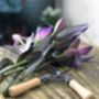 Personalised Wood Handled Flower Scissors, thumbnail 2 of 3
