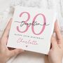 Personalised 30th Birthday Card For Daughter Glitter, thumbnail 1 of 7