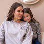 Girl Crew Mummy And Me Embroidered Jumper Set, thumbnail 1 of 9