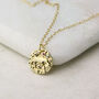 Zodiac Constellation Sign Coin Necklace, thumbnail 4 of 10