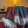 Personalised Sustainable Soft Cotton Throw, thumbnail 6 of 12