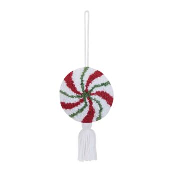 Personalised Candy Cane Hook Christmas Bauble, 3 of 4