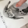 My First Mother's Day Baby Footprinting Kit, thumbnail 2 of 6