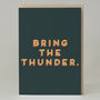 'Bring The Thunder' Good Luck Card, thumbnail 2 of 3