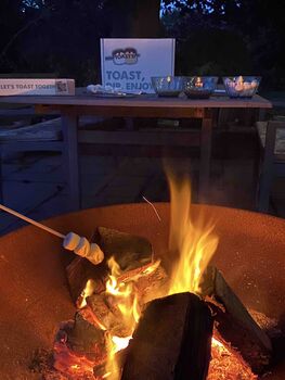 Large Fire Pit Kit Marshmallow Toast 'N' Dip Kit, 6 of 10