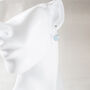 Sky Blue Glass Earrings, thumbnail 7 of 9