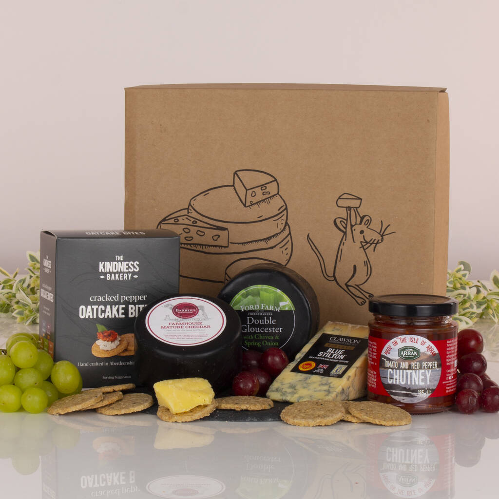 The Cheese Lover's Gift Box Hamper, 1 of 3