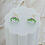Chameleon Stud Earrings, thumbnail 1 of 2