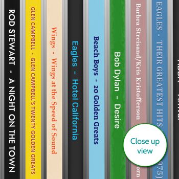 Personalised 50th Birthday Card 1976 Music, 4 of 7