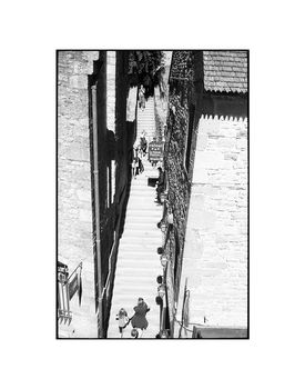 Stairs, Mont Saint Michel Photographic Art Print, 3 of 4