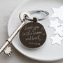 Personalised Love You To Moon And Back Keyring, thumbnail 8 of 8
