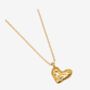 Kokoro Molten Heart Necklace, thumbnail 3 of 5
