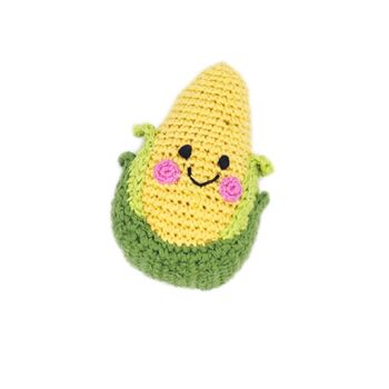 Handmade Sweetcorn Fair Trade Toy, 2 of 2