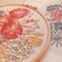 Peonies Embroidery Kit, thumbnail 6 of 12
