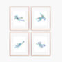 Goalkeeper Set Of Four Prints, thumbnail 1 of 6