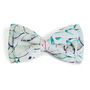 Leaves Silk Bow Tie, Pocket Square, thumbnail 1 of 5
