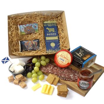 Luxury Scottish Food Gift Hamper Box, 3 of 6