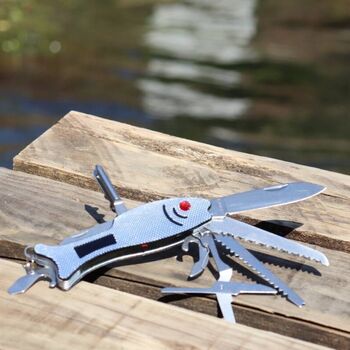 Personalised Fishing Multi Function Pocket Tool, 5 of 9