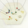 Family Birthstone And Zodiac Sign Necklace, thumbnail 1 of 12