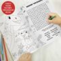 Personalised Dinosaur Colouring Book, thumbnail 2 of 4