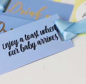 Personalised Baby Shower Label Pack For Diy Favours, 4 of 5