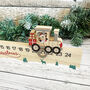 Wooden Christmas Train Advent Calendar Countdown, thumbnail 3 of 5