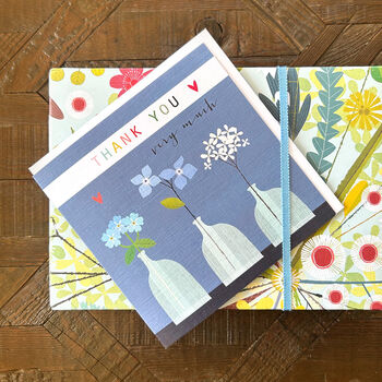 Flowers Thank You Card, 3 of 4