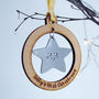 Baby's First Christmas Personalised Decoration, thumbnail 6 of 10