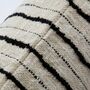 Lines Cushion Cover In Black Off White, thumbnail 4 of 4
