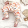 New Natural Rainbow Personalised Organic Baby Leggings, thumbnail 1 of 6