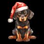 Personlised Christmas Hat Dog Mug, thumbnail 10 of 12