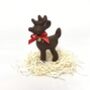 Dairy Free Milk Chocolate 'Rudolph' The Reindeer, thumbnail 1 of 2