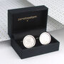 Personalised Sixpence Coin Birthday Cufflinks 1947 1967, thumbnail 3 of 8