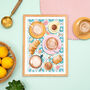 Coffee And Pastries Print, thumbnail 3 of 4