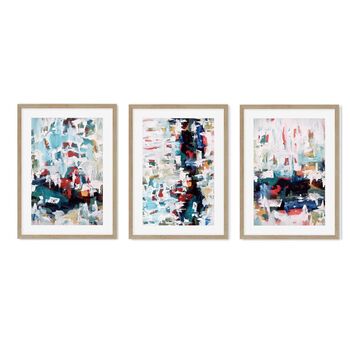 Set Of Three Modern Abstract Art Prints Set, 6 of 7