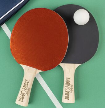 Personalised Table Tennis Set, 3 of 3