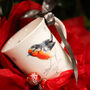 Robin And Snowflakes China Christmas Mug, thumbnail 6 of 9