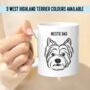 West Highland Terrier Mug, thumbnail 1 of 4