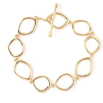 Volcan Bracelet In 18ct Gold Vermeil, 2 of 5