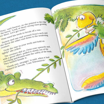 Dinosaur Adventure Personalised Book, 2 of 8
