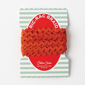 Four X Metres Of Ric Rac Trimming On Colourful Bobbin, 11 of 12