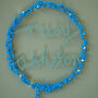 Personalised Fairy Light Wreath Two Lines, thumbnail 4 of 8