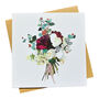 Celebration Roses Bloom Greetings Card, thumbnail 1 of 4