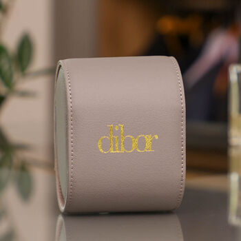 Dad's Personalised Grey Travel Watch Case, 6 of 9